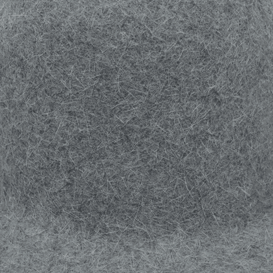 FEPSA - Rabbit Fur Felt - Mix | 160g | Light Grey - Swatch