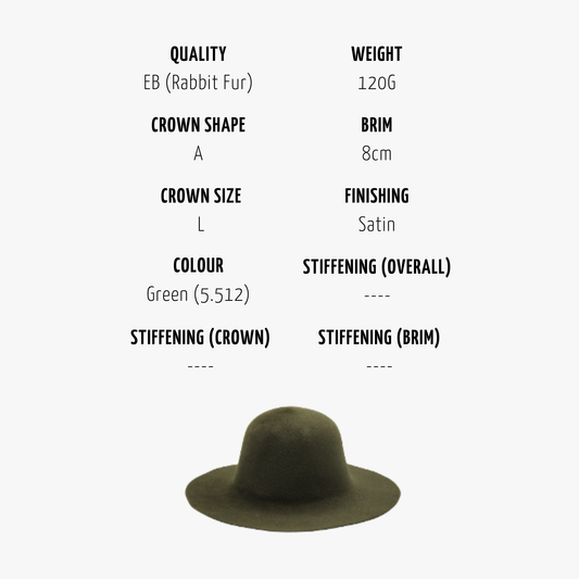 Pack - Velour Hare & Rabbit Fur Felts (14pcs)