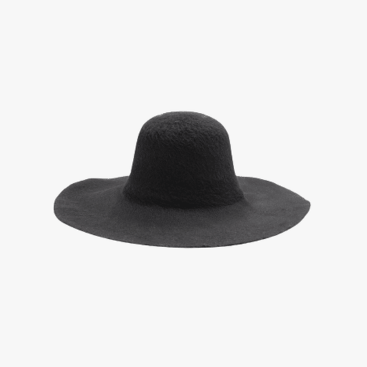 FEPSA - Rabbit & Wool Felt Blend - 5AW | 225g (Seconds) | Carded - Black